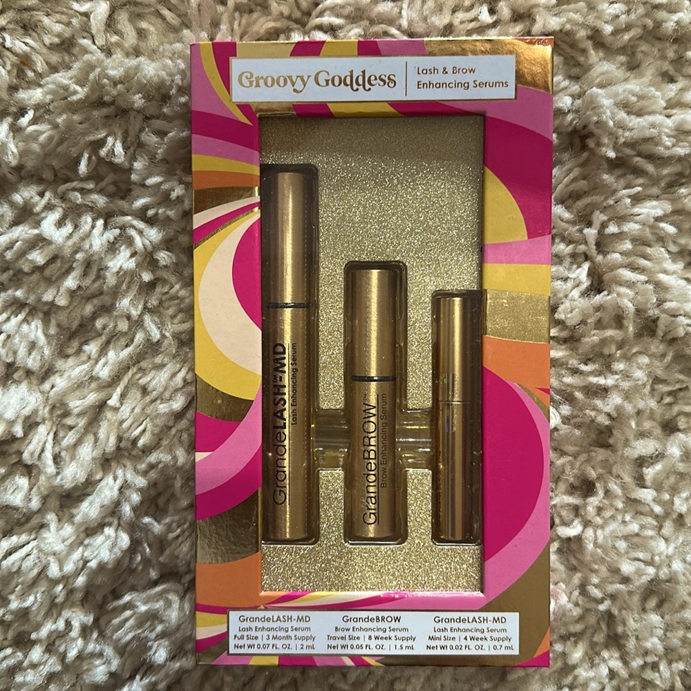 GrandeLASH-MD and GrandeBrow Serums ($124 value) - Groovy Goddess Kit
